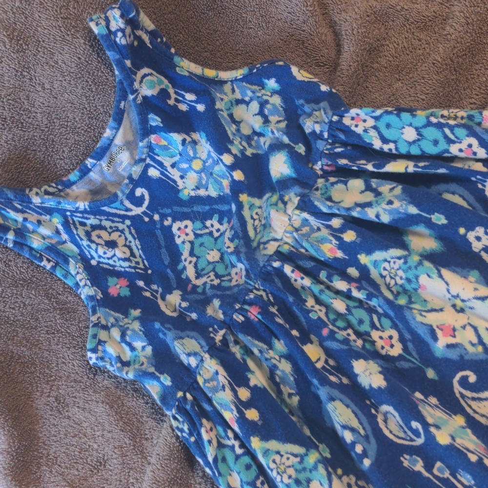 Gymoree cotton, tank maxi dress